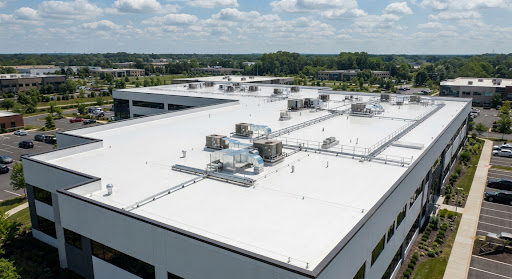Commercial White TPO Flat Roof